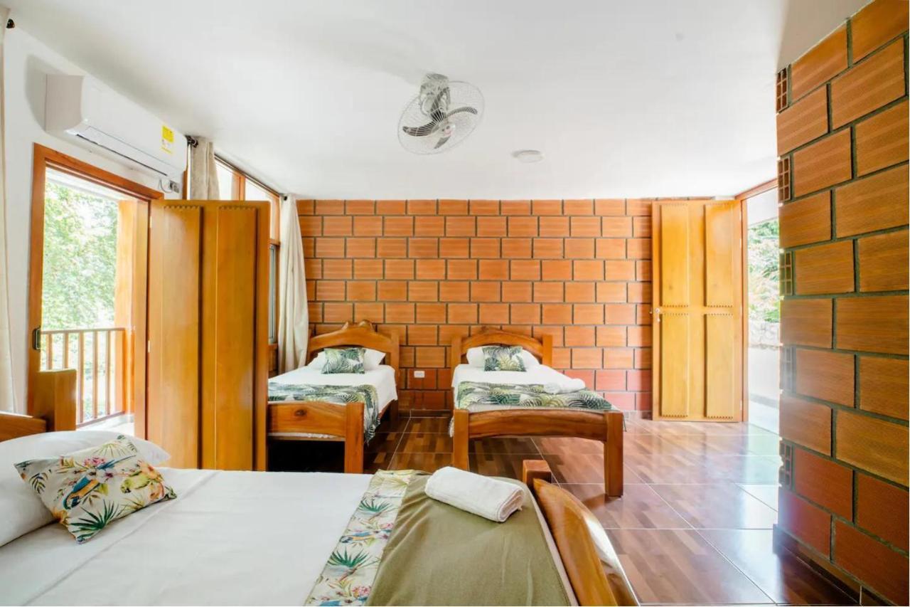 Arca Tayrona Restaurant & Hostal Лос-Наранхос Экстерьер фото
